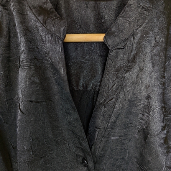 Croft and Borrow Stretch Black Long Sleeve Size Large - Picture 6 of 10